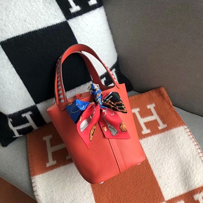 에르메스 피코탄 락 엡손 Tressage De Cuir bag PM