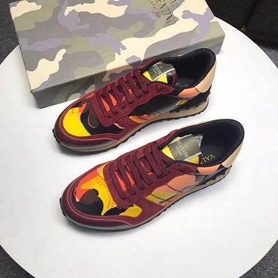 발렌티노 멀티 카모플라주 락러너 스니커즈