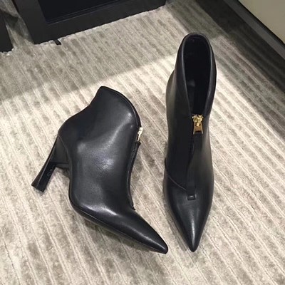 마르니 Pointed half 포인트하프 앵글부츠 블랙