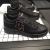 D&G 포르토피노 D&G로고 패치 남성 블랙스니커즈