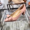 페레가모 페이던트 바라 보우 펌프스 5.5