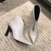 마르니 Pointed half 포인트하프 앵글부츠 그레이