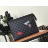 루이비통 N41696 다미에 그라파이트 캔버스 포쉐트 보야주 MM