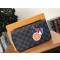 루이비통 N41503 다미에 그라파이트 캔버스 지피 XL 월릿