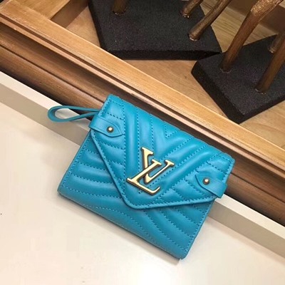 루이비통 뉴 웨이브 컴팩트 월릿 M63427 블루