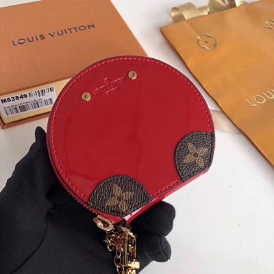 루이비통 모노그램 베르니 오리지널 마이크로 BOITE CHAPEAU MM63484 레드