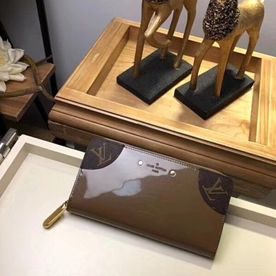 루이비통 모노그램 베르니 가죽 월릿 M67271 Khaki