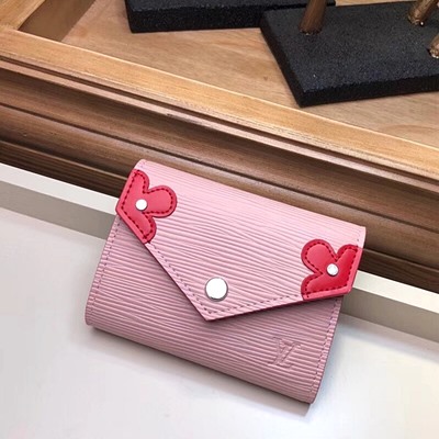 루이비통 에피 가죽 빅토린 월릿 M62980 핑크