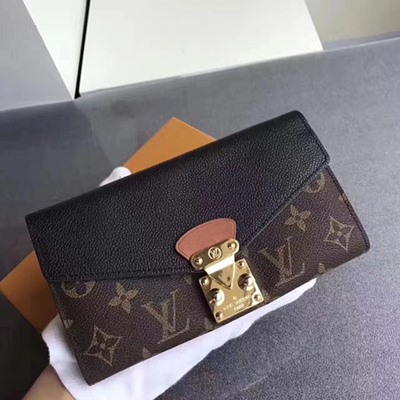 루이비통 모노그램 캔버스 패드락 월릿 M58414 블랙