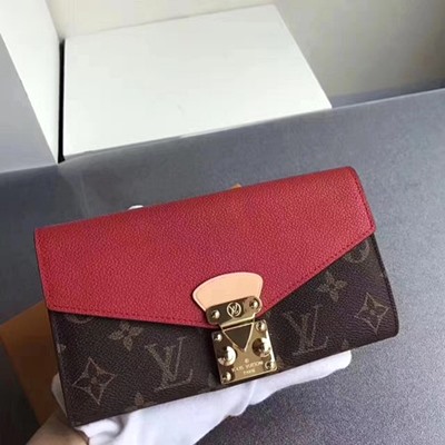 루이비통 모노그램 캔버스 패드락 월릿 M58414 레드