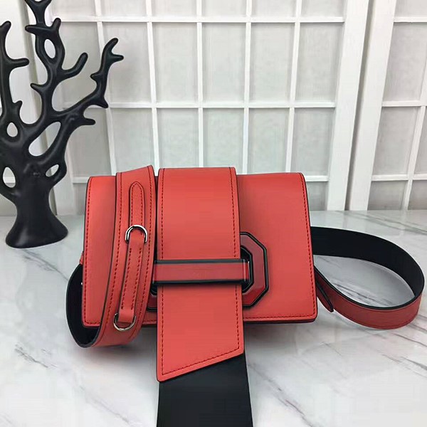 프라다 PRADA PLEX RIBBON BAG  1BD067  -레드