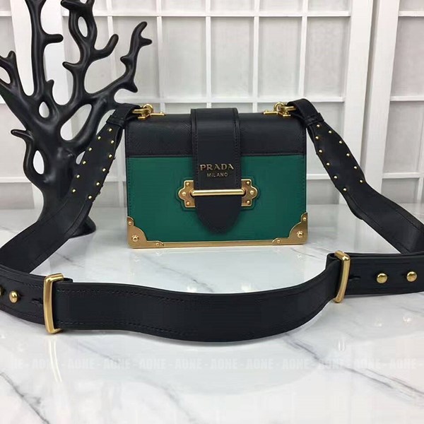 프라다 PRADA CAHIER BAG  1BD045  -그린