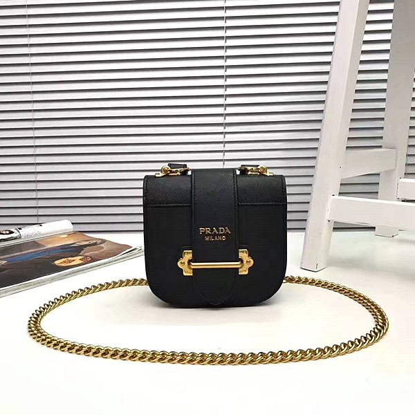 프라다 PRADA CAHIER BAG  1BF048  -블랙