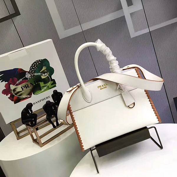 프라다 PRADA PARADIGME BAG  1BA102  -화이트