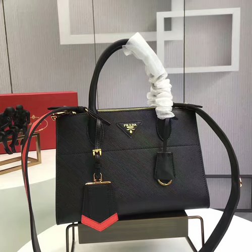 프라다 PRADA PARADIGME BAG  1BA102  -블랙