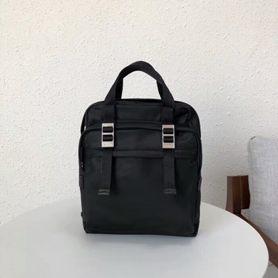 프라다 패브릭 백팩 2VZ012 블랙