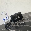 프라다 카이에 가죽 숄더 백 1BH018 블랙