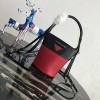프라다 미니 가죽 버킷백 1BE015 레드