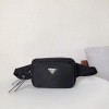 프라다 나일론 페브릭 블랙 벨트 백 1BL010
