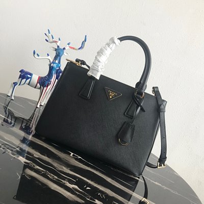 프라다 사피아노 겔러이아 백 1BA1801 블랙
