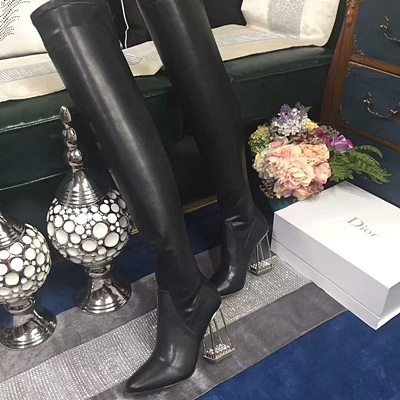디올 여성롱부츠