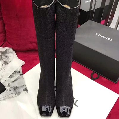 샤넬 여성롱부츠