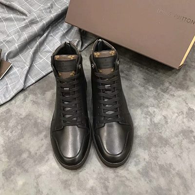 루이비통 남성하이탑슈즈