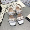슈콤마보니 여성 샌들  화이트  6CM
