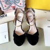펜디 여성 샌들  블랙