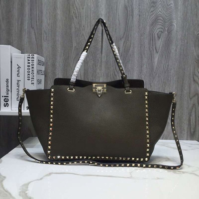 발렌티노 락스터드 라지 토드 0973 Khaki