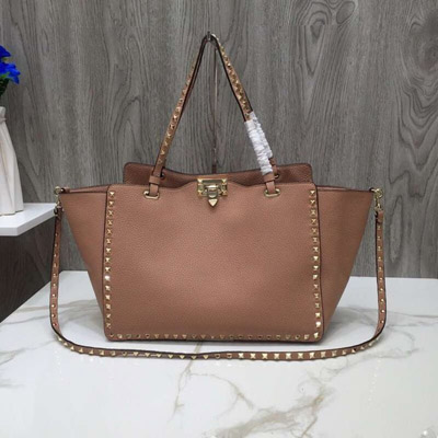 발렌티노 락스터드 라지 토드 0973 apricot