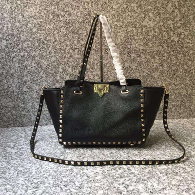 발렌티노 락스터드 미디엄 토드 0972 black