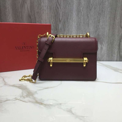 발렌티노 업타운 숄더 백 3196 dark red