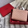 발렌티노 캔디스터드 가죽 토드 0061 light pink