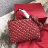발렌티노 캔디스터드 가죽 토드 0061 red