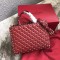 발렌티노 캔디스터드 가죽 토드 0061 red