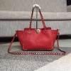 발렌티노 락스터드 미디엄 토드 0972 red