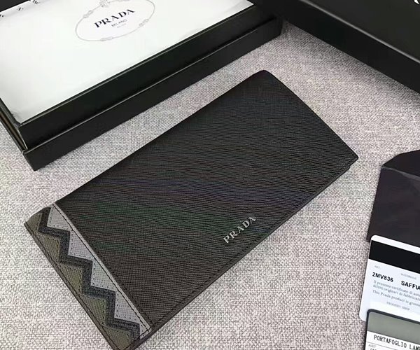 프라다 남성 장지갑