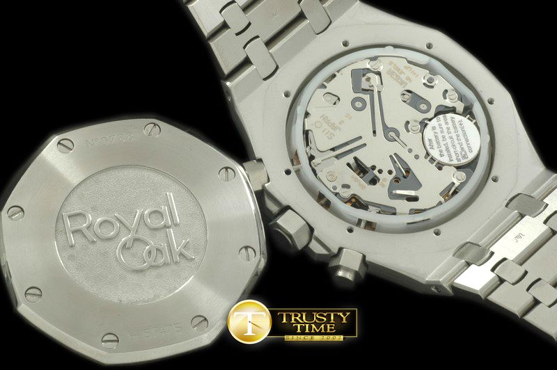 오데마피게 Royal Oak Chrono SS/SS White Jap OS20 Quartz -AP0204A