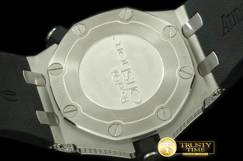 오데마피게 Royal Oak Diver Bling SS/Diam/RU Black A2824 -AP0207B