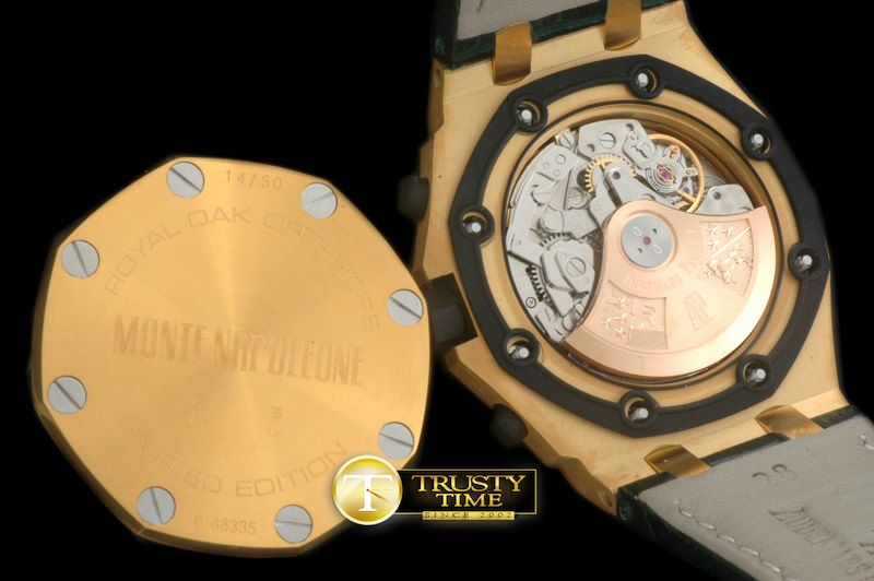 오데마피게 Royal Oak Chrono YG/LE Monte Napoleone A7750 -AP0269