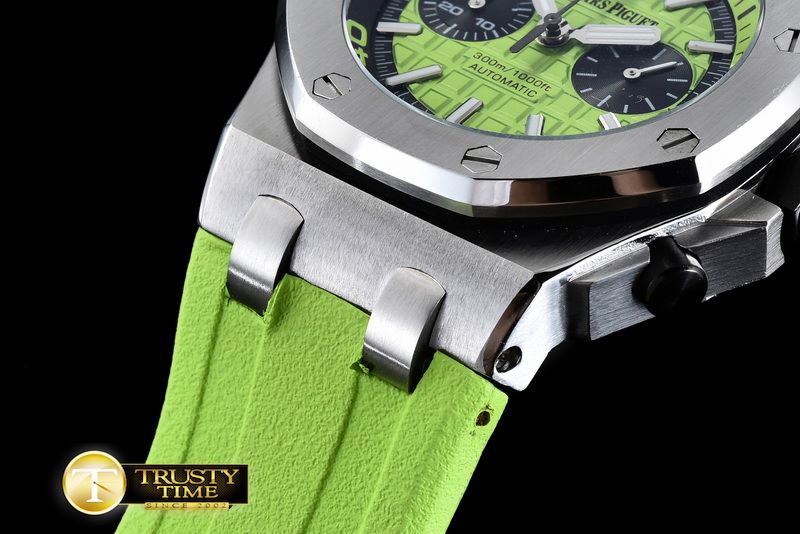 오데마피게 AP Offshore Diver Chronograph LGreenSeiko VK64 -AP0330