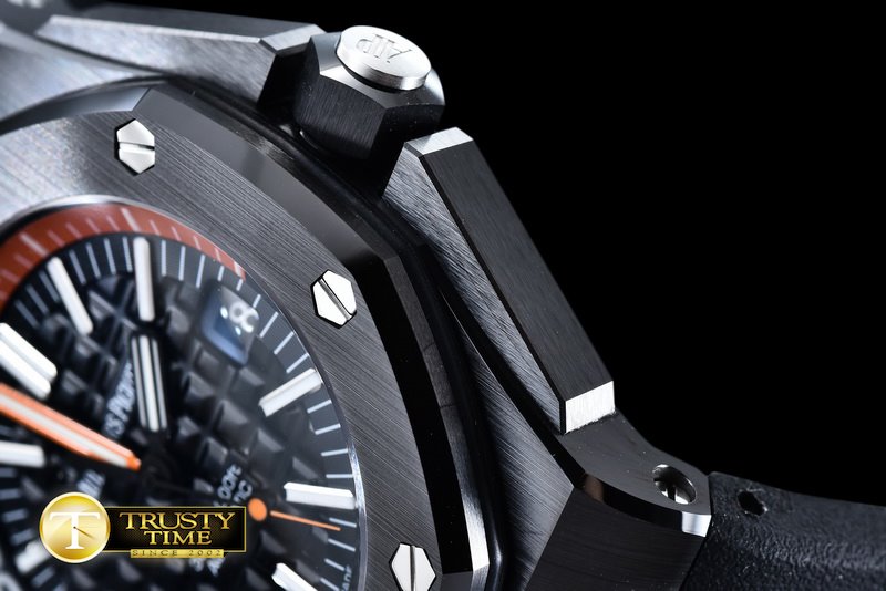 오데마피게 Royal Oak Diver Auto CER/RU V6F Black A2824/3120 -AP0336