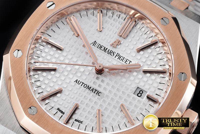 오데마피게 Royal Oak 15400 RG/SS White AP 3120 -AP0338A