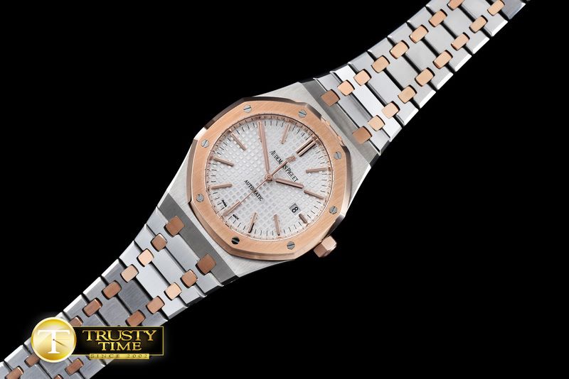 오데마피게 Royal Oak 15400 RG/SS White AP 3120 -AP0338A