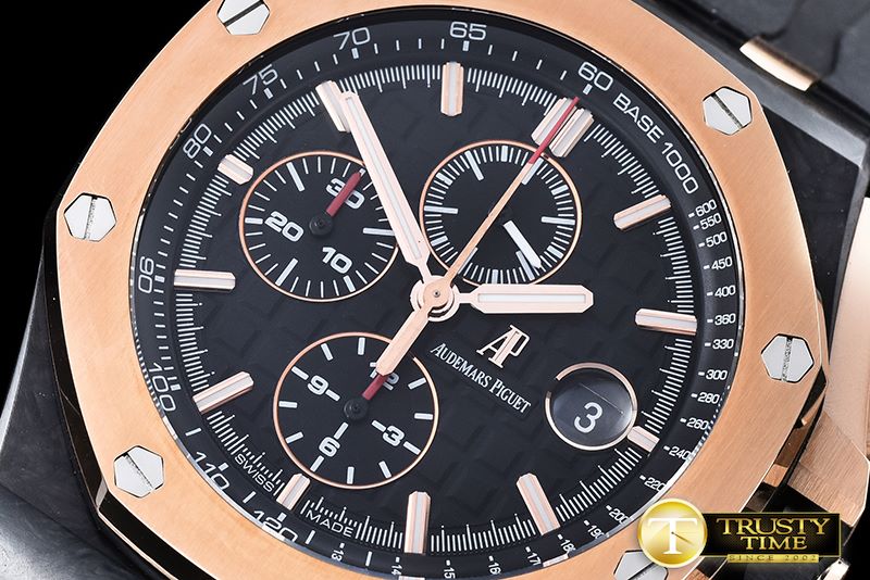 오데마피게 AP Royal Oak Offshore 44mm FC/RG/RU A3126Noob -AP0370B