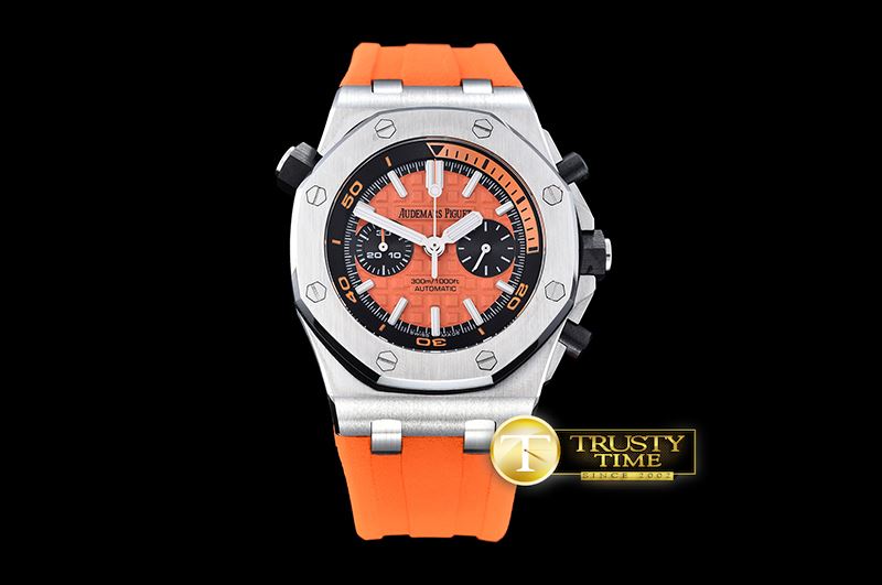 오데마피게 ROO Basel 2016 Diver Chrono SS/RU JHF Red A7750 Mod312 -AP0383D