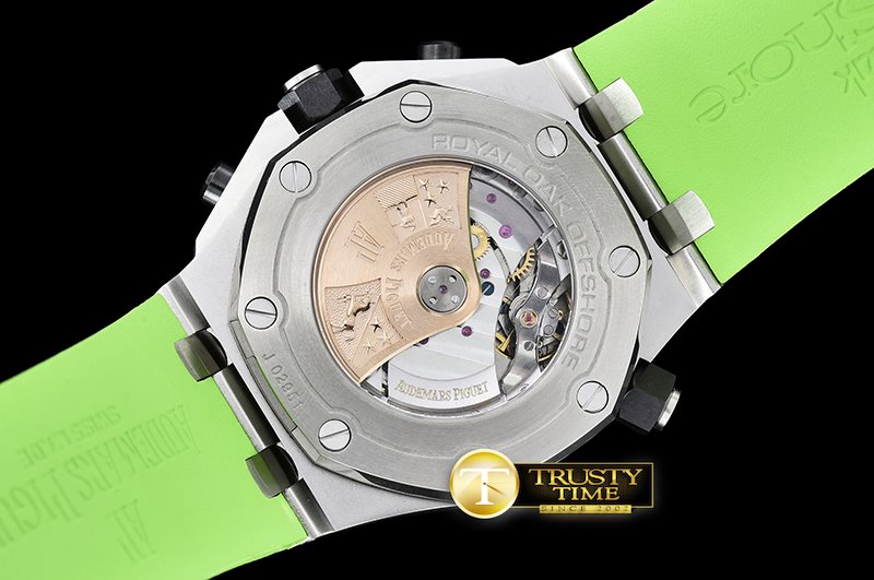 오데마피게 Royal Oak Offshore Diver Chrono SS/RU Grn Noob A3126 -AP0388B