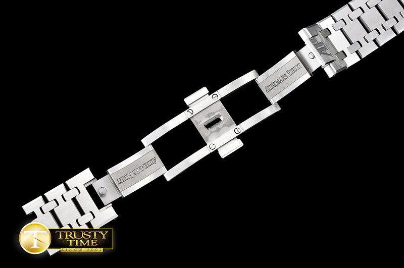오데마피게 Royal Oak Ladies 33mm SS/SS Wht Diams JF Swiss ETA Qtz -AP0393C