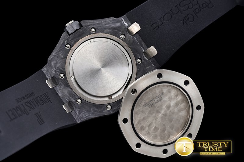 오데마피게 Royal Oak Diver Forged Carbon CF/RU Blk/Yllw BP MY9015 -AP0397